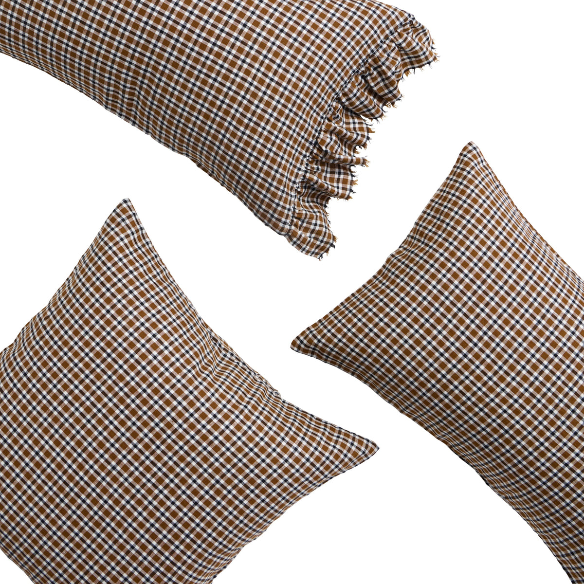 NEW - Sparrows Check Pillowcase Sets