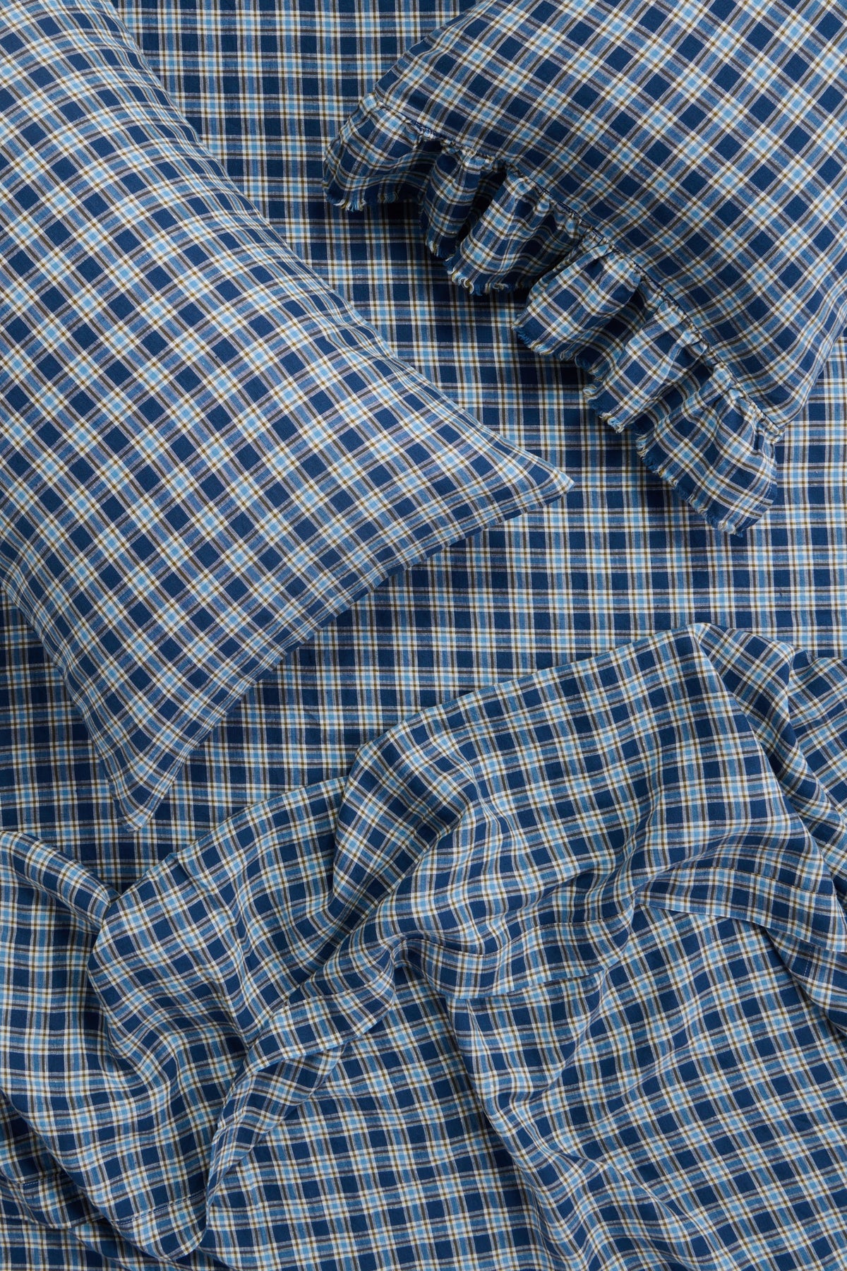 NEW - Addis Check Flat Sheet