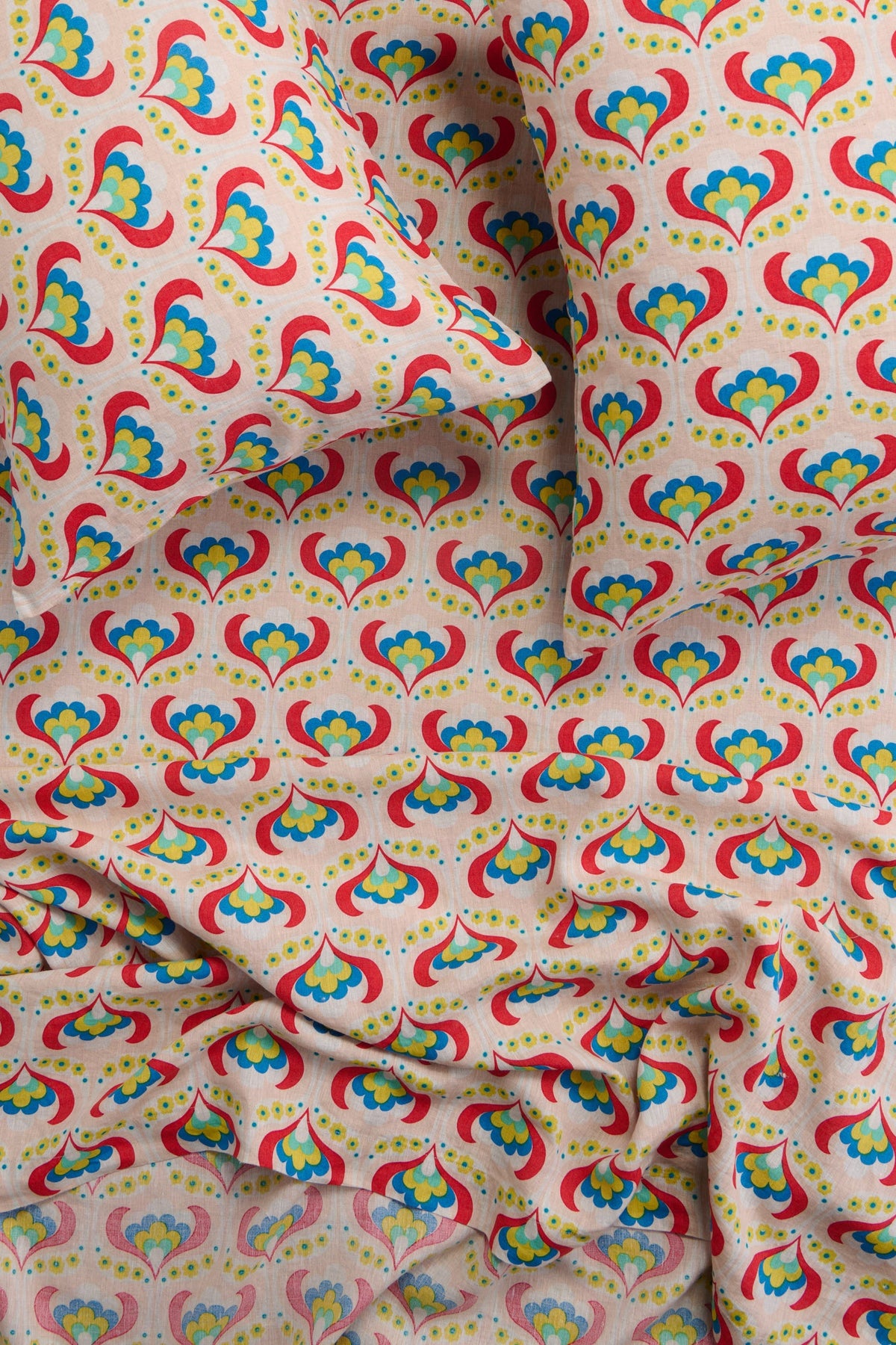 NEW - Bells Floral Flat Sheet