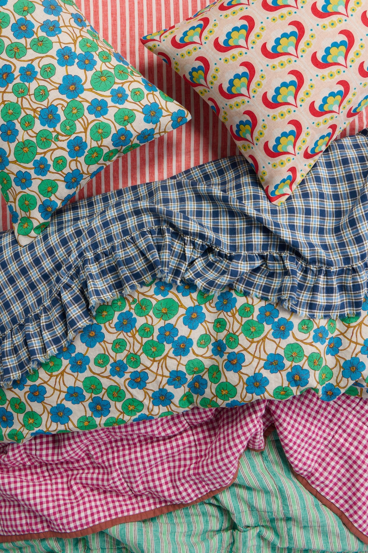 NEW - Addis Check Flat Sheet