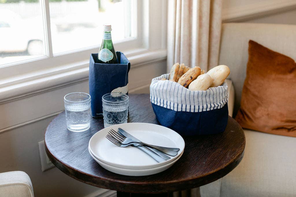 PORTA PANE BREAD STORAGE BAG: Inchiostro