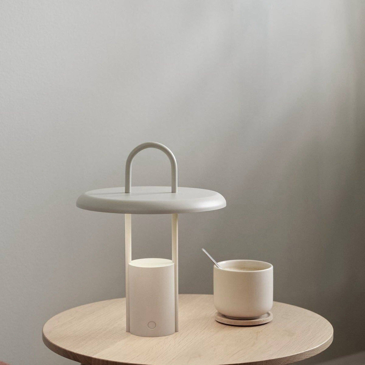 Stelton Pier LED Accent/Desk Lamp in Sand