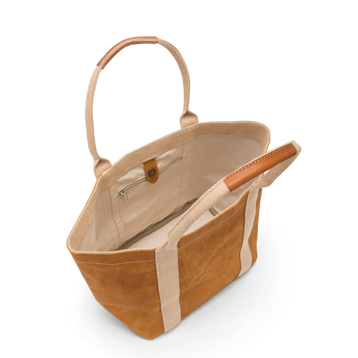 GIULIA CARRYALL TOTE BAG: Mou / Large