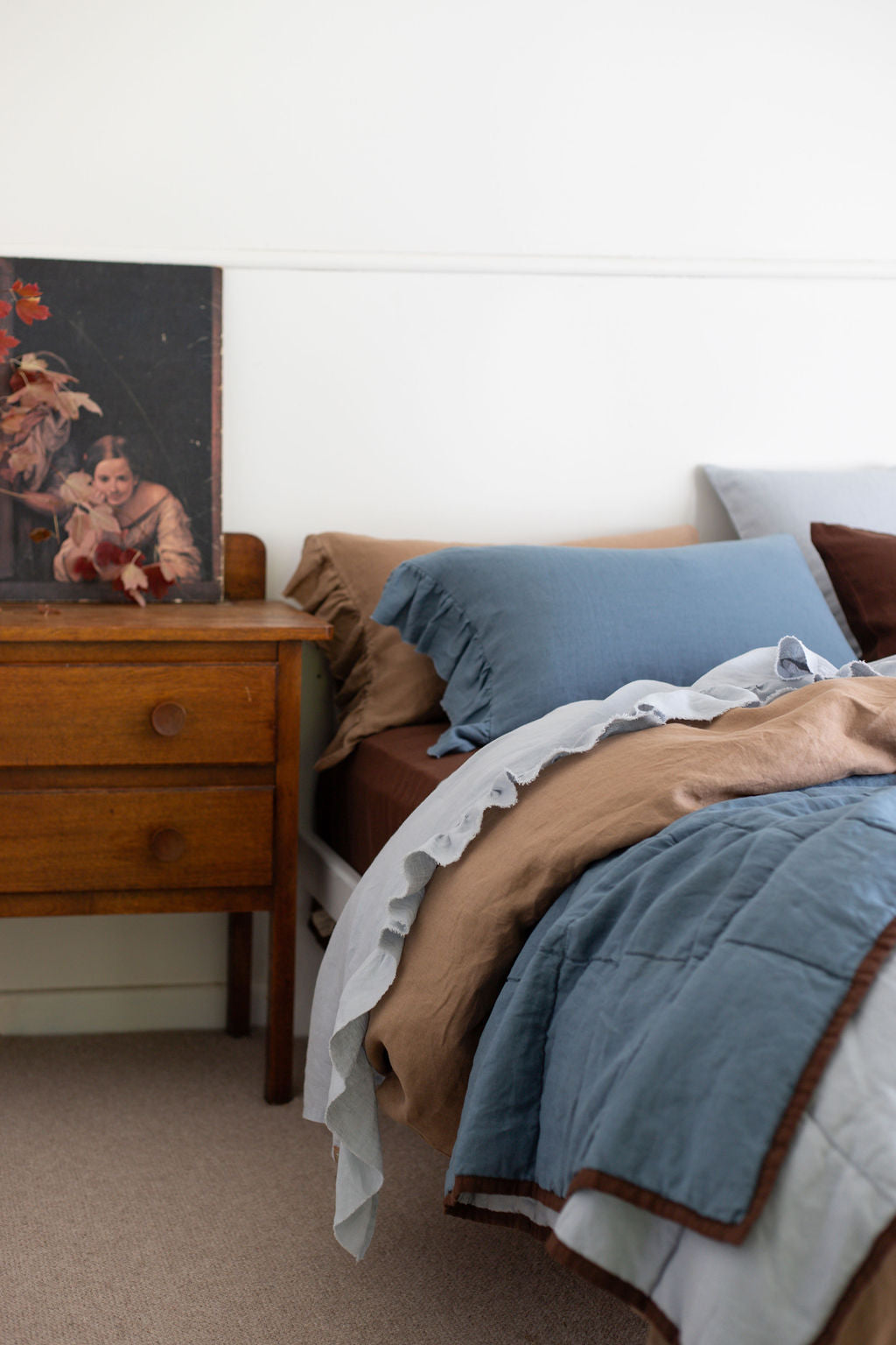 Latte Duvet Cover